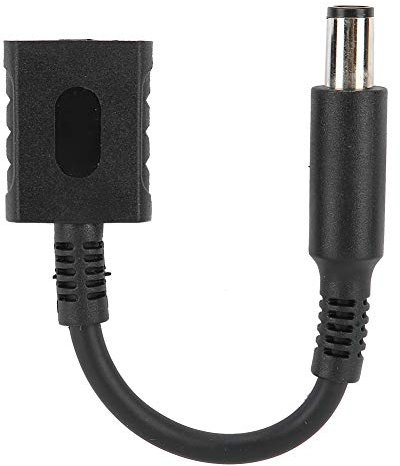 KIMISS DC Netzteil Stecker DC-Netzadapter-Anschlussstecker 4,5 x 3 mm Buchse auf 7,4 x 5,0 mm Stecker Passend für Hp