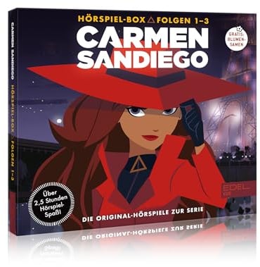Carmen Sandiego: Hörspiel-Box (Folge 1-3) - Die Original-Hörspiele zur Serie