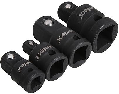 Blue Spot Tools 4pc Impact Socket Converter Reducer Adapter Set 1/4'' 1/2'' 3/8'' 02092