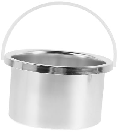 AUTSUPPL Wax Melting Pot Aluminum Alloy Inner Diameter Waxing Warmer Machine Pot for Hair Removal Hot Wax Warmer
