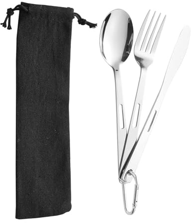 Reisebesteck Set Vielseitig verwendbares exquisites Essgeschirr mit