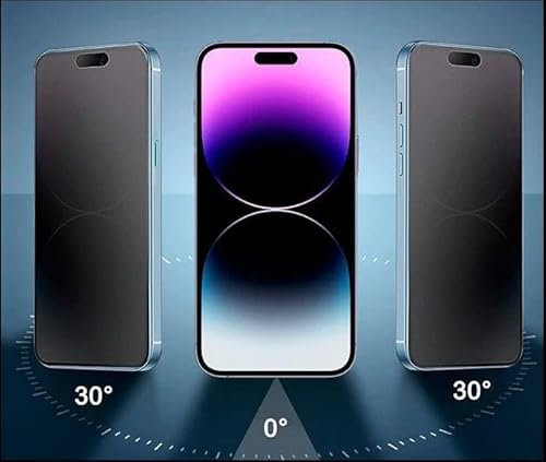 Für Iphone 12 Blickschutz Panzerfolie Anti Spy Blickschutzfolie 9H Echt Glas Schutzglas (Display-Reinigungstücher incl.) Privacy Schutz volle Abdeckung incl. Display Reinigungstücher