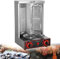 Horno Asador Giratorio De 360 ​​°, Máquina Vertical Para Parrilla Doner Kebab, Parrilla Para Barbacoa, Horno Asador Vertical Profesional a Gas, Electrodomésticos De Acero Inoxidable,Silver-A