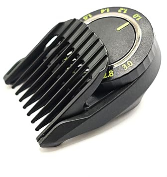 LCMARKET 1–3 mm verstellbarer Bart-Präzisionskamm, Ersatz für Rasierer, Rasierer, Trimmer-Zubehör