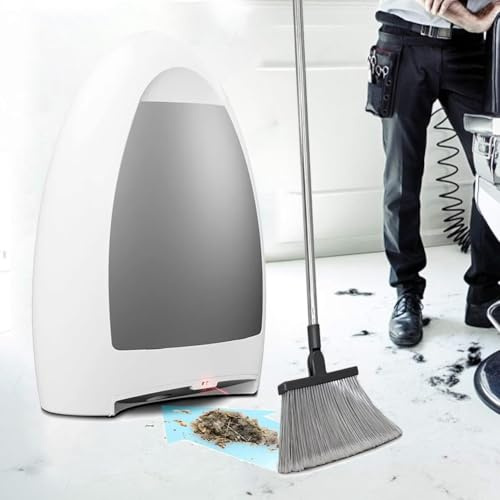 Recogedor automático al vacío sin contacto con sensores, cubo de basura electrónico de 1000 W para pelo de mascotas, alimentos y suciedad en cocina y salón, diseño sin bolsa