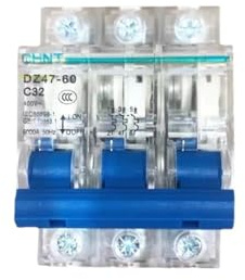 Disjoncteur transparent MCB 1P 2P 3P 4P 10A 16A 20A 25A 32A 40A 60A(4P,16A)