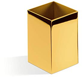 Decor Walther eckiger, Becher/Behälter DW 362 (Gold matt)