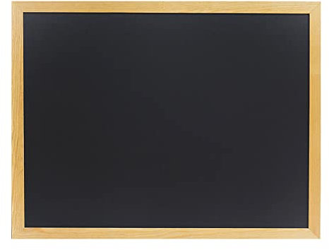 Kreidetafel A1, mit Holzrahmen naturfarbig, 84 x 60 cm