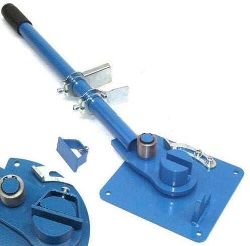 Biegemaschine für Eisenstangen 16mm Biegegerät 55815 Eisenbieger Winkelbieger AWZ