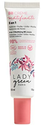 BB Crème matifiante - LADY GREEN 01- Très clair