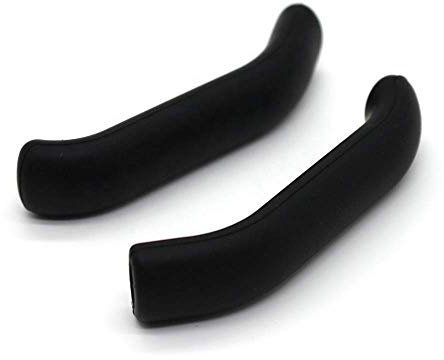 SCOOTISFACTION Bremsschutz aus Silikon, rutschfest, für Xiaomi M365/1S/ESSENTIAL/PRO/PRO2, für Elektroroller, Scooter, Bremsgriff, Hebelschutz, Fahrradlenker, Schwarz