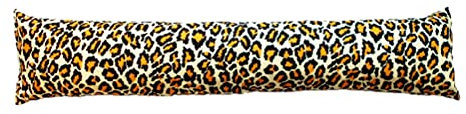 Holzdrehteile Zugluftstopper Windstopper Türdichtung Fensterdichtung 90-130 cm (120 cm)
