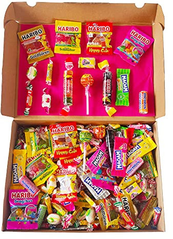 Assortiment Bonbons de Marque - 151 Confiseries de Référence dans une Boîte Unique de Qualité - 14 types de Friandises Sweets - Classic Box by Original Candy