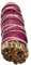 Sage Smudge-Stick, 10,2 cm, weißer Salbei und rosa Blütenblättern, 10,2 cm