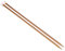 Coopay Stricknadeln 6,0 mm, 35 cm Lang Stricknadel aus Metall für Professionelle Stricker, Leichte Aluminium Stricknadeln für Arthritische Hände, Lange Nadeln für Pullover, Decken, Große Projekte