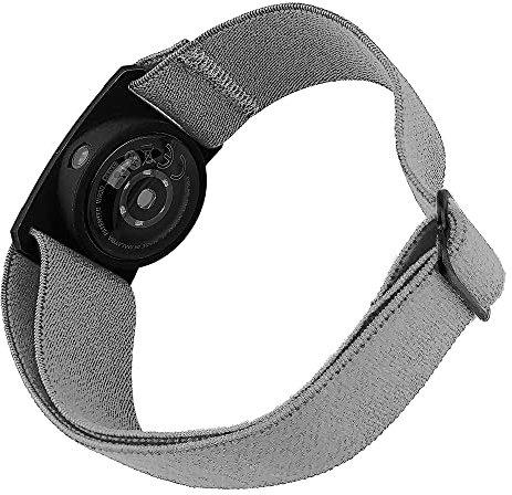 YIN SONG Elastic Loop Nylon Armband Compatible with Polar OH1/Verity Heart Rate Sensor Replacement Strap - Gray