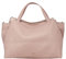 Cheval Firenze Borsa a Mano Algedi, Vera Pelle Made in Italy (Rosa Cipria)