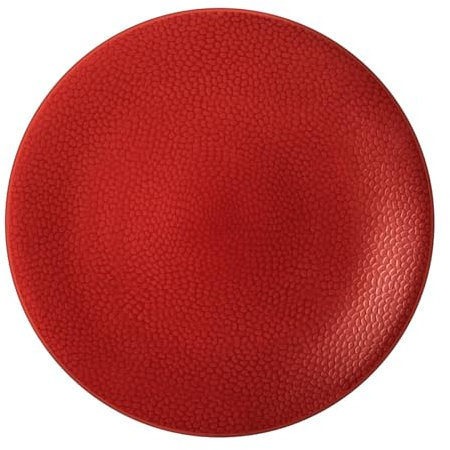 Médard de Noblat Stone Rouge - Coffret 6 assiettes plates