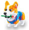 YILETKC Niedliche Hund Mikro Bausteine, 997 Teile Corgi Klemmbausteine Spielzeug Modell, DIY Mini Bausteine Spielzeug, Geschenk für Teenager und Erwachsene Architektur