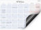 PACKLIST® Planificador Mensual Nevera Magnético A4 en Español - Pizarra Mensual Frigorífico A4 de Diseño. Organiza tu Calendario, Trabajo, Actividades, Citas y Aprovecha cada Segundo de Tu Mes!