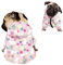 Kuiaobaty Hundepullover mit niedlichem Osterhasen-Aufdruck, bequemer Hunde-Kapuzenpullover, Haustierkleidung, Einteiler für kleine und mittelgroße Hunde