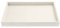 Papten Schmucktablett stapelbar aus Sackleinen, Schmuckaufbewahrung Schublade Schmuckeinsatz Organizer Schmuck Display für Ringe Armbanduhr (Beige)