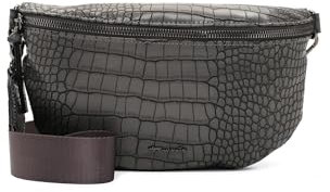 Tamaris Alessia Kroko Crossover Bag Dark Grey