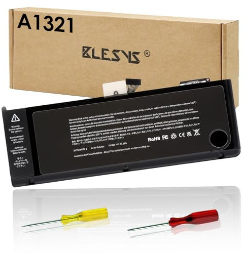 BLESYS 77.5Wh A1321 Battery for MacBook Pro 15 A1286 Mid 2009 and Mid 2010, for MacBook Pro 5,3/5,4/6,2 Laptops