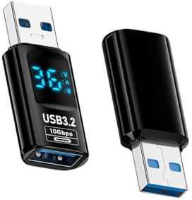 PLCPDM Adaptateur USB C vers USB 10 Gbit/s Transfert de données rapide pour gadgets USB C vers USB A