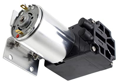 ANDRESLAD Electric Vacuum Pump Mini Air Pump for Quick Inflation and Deflation Low Noise Design for Air Sampling and Home Use