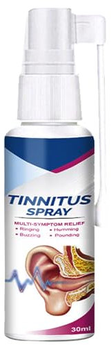Gotas para los Oídos,Spray Tratamiento Oidos,Spray de Cuidado de Limpieza de Cerumen,Alivio de Tinnitus para Zumbidos en Los Oídos,Alivio de Tinnitus para Los Oídos 1PC
