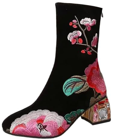Stivali Alti Donna Stivaletti Donna con Tacco Brillantini Stivali Texani Donna Estivi Jeans Womens Boot Pantofole Natale Ciabatte Donna Mare Ciabatte Pesce Ciabatte Donna estive Gomma Zoccoli