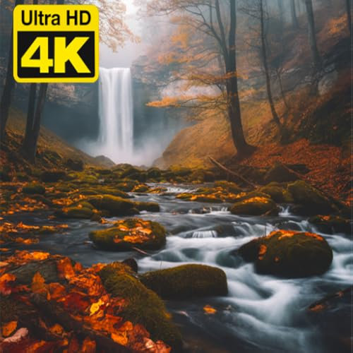 Beautiful Relaxing Cascading Dreams - Soothing Waterfall Ambience for Restful Sleep - Drift into Serenity with Tranquil Water Sounds - FOR FIRE TABLETS & FIRE TV - NO ADS