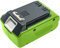 TollCor Batterie de rechange 4000 mAh/24,0 V pour GreenWorks G24AB, G24AB 24 V, G24CS25, G24CS25 24 V Lithium-Ion Cordle, P/N : 29837, 29842, 29852, G24B2, G24X2UC2