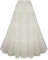 Verve Jelly Damen Petticoat Reifrock Langer Rock Petticoats für Damen Unterrock Ballkleid Beige Small/Medium