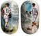 Personalisierte Fußball Schienbeinschoner Mini inklusive Fixierbandage, Custom Fussball Shin Pads, extra Leichter Schienbeinschutz, angepasster Beinschutz