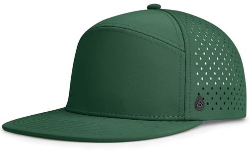 AOPREL Baseball Cap Herren mit Flacher Krempe Wasserabweisend & Atmungsaktiv| Verstellbar Mit Klettverschluss Streetwear Snapback Basecap für Outdoor & Alltag