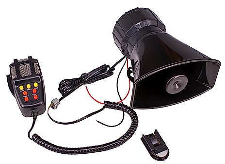 7 Ton Sound hupen Signal corna 125dB Corno Allarme Sirena auto veicolo con microfono pa 12 V 100 W emergenza avvertimento Toni Per Auto Moto