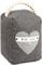 Door Stop Grey 1.4kg Doorstop Embroidered Fabric Heart Spring Summer Door Stopper