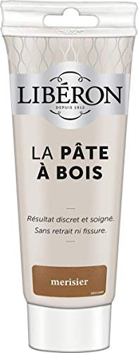 Libéron Pâte à bois - Réparation du bois, Merisier, 250g