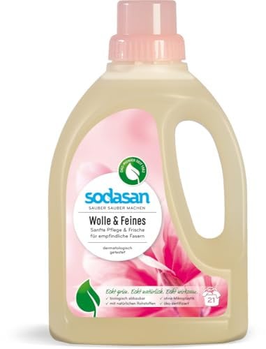 Wolle & Feines Waschmittel 6 x 0,75 L