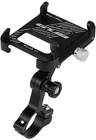 Lixada Fahrrad Handyhalterung, 360° Drehbar Universelle Motorrad Handyhalterung , verstellbar Anti-Rutsch-Fahrradlenker Lenker Telefonhalterung Ständer für 2,4-3,9 Zoll Breite Elektronische Geräte