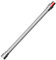 MOPEI Verlängerungsrohr für Dyson V7 V8 V10 V11 V15 Stabstaubsauger, 73 cm (Silber)