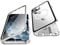 Case for iPhone 11 Pro Max, Jonwelsy 360 Degree Double-sided Protection Compatible with Magsafe Magnetic Adsorption Metal Bumper Front Tempered Glass Back Frosted PC Cover for 11 Pro Max 6.5 (Silver)
