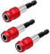 Saipor 3 Stück 1/4 Zoll Sechskantschaft Schnellwechsel Bithalter Set Magnetisch Bit Halter Halterung Aufnahme für elektrische Bohrmaschine Schlagschrauber Schraubendreher, 60mm