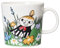 Moomin Arabia 1062211 Little My and Meadow Collection Mug Motifs, Ceramic, Colour: Multi-Colour, Capacity: 300 ml