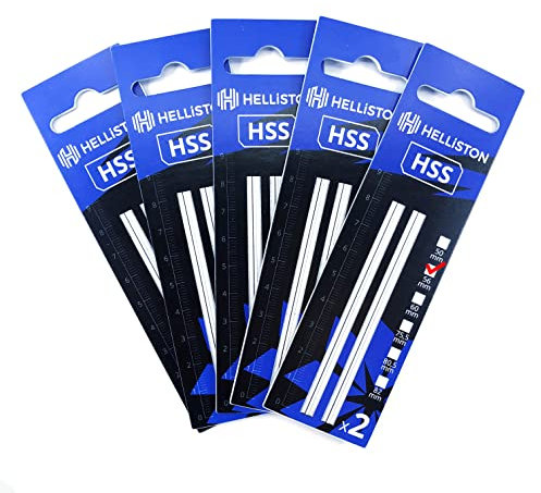 HSS Coltelli per Parkside PHA 12 B2, 56x5,5x1,1mm (5 coppie = 10 lame)