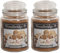 Woodbridge Große Duftkerze im Glas mit Deckel | 2er Duftkerzen Set Gingerbread Man | Duftkerze Weihnachten | Kerzen lange Brenndauer | Raumduft für Zuhause | Kerze 2 Docht