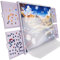 Nicpro 1500PCS Non-Wood Jigsaw Puzzle Board for Adults, Large Size 35 x 26 Inches Work Size Puzzle Table with Drawers and Cover Mat, Lightweight Puzzle Tray for Puzzle Storage