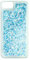 Babaco iPhone 7/8/SE 2/SE 3 Blue Liquid Glitter Effect Case Cover